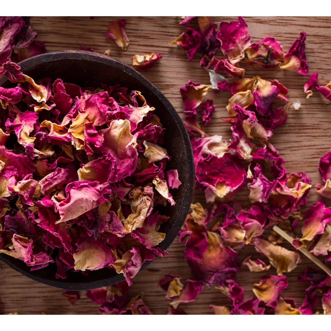 Red Rose Petals Organic 25g