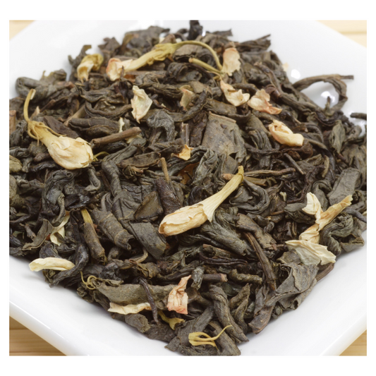 Jasmine Flowers With Green Tea Leaves Blend 25g