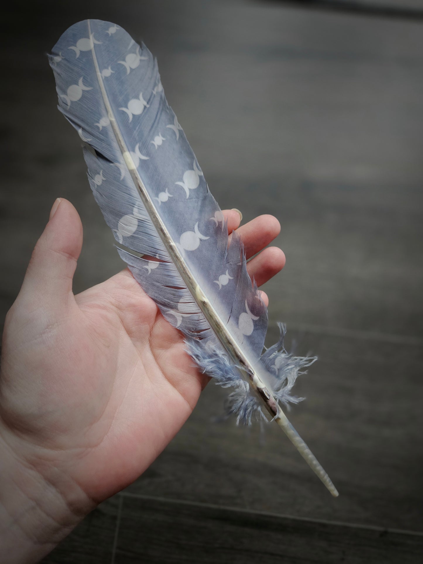 Turkey Triple Moon Feather