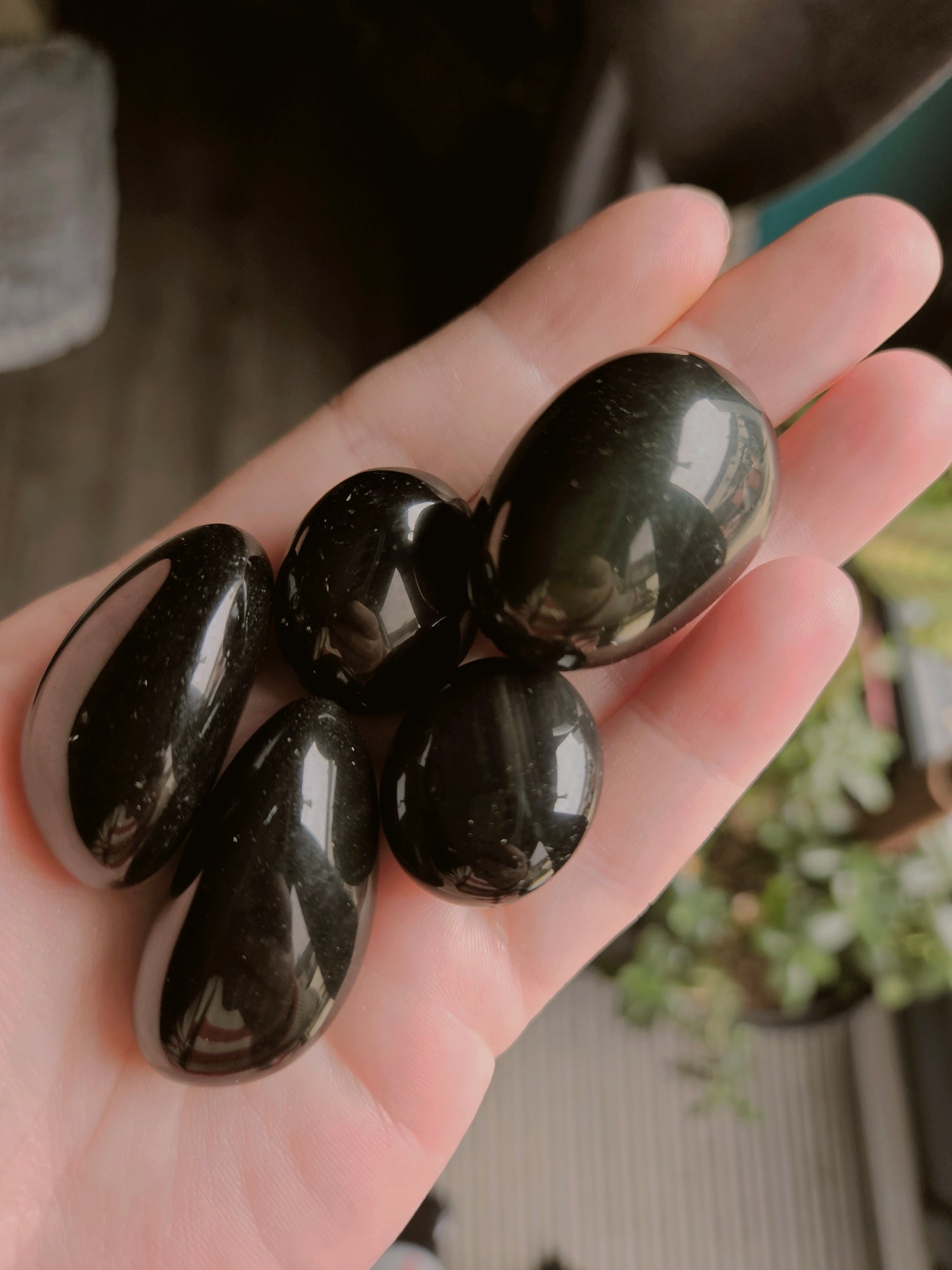 Celestial Eye ( Rainbow) Obsidian Tumble Stone