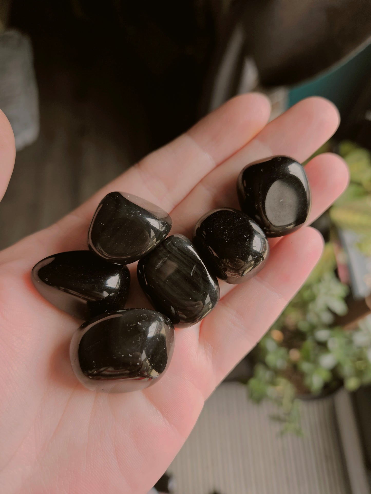 Obsidian Tumble Stone