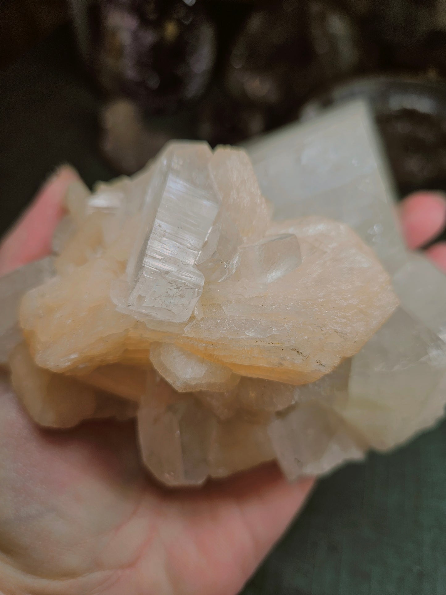 Stilbite, Apophyllite Collectors piece