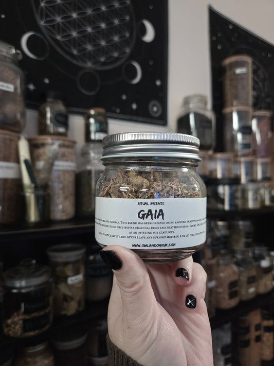 Gaia Incense Jar