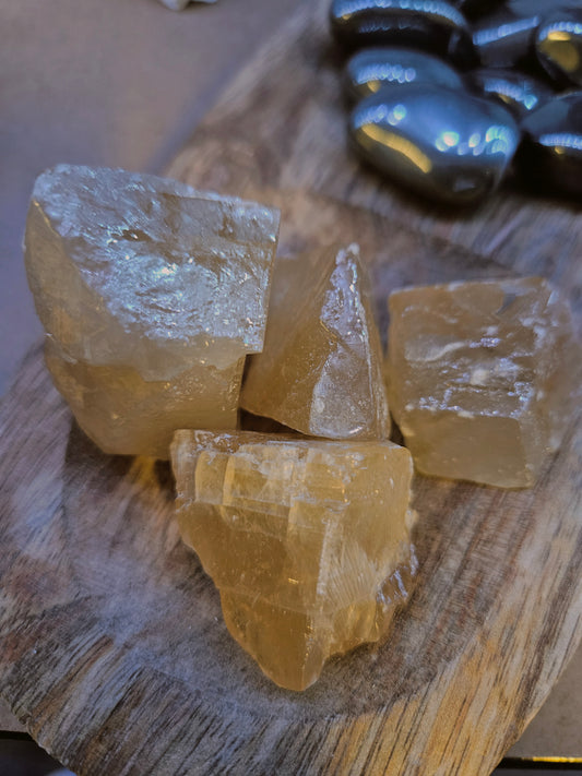 Citrine Calcite Chunk